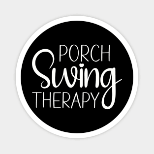 Porch Swing Therapy Tee Shirt Magnet